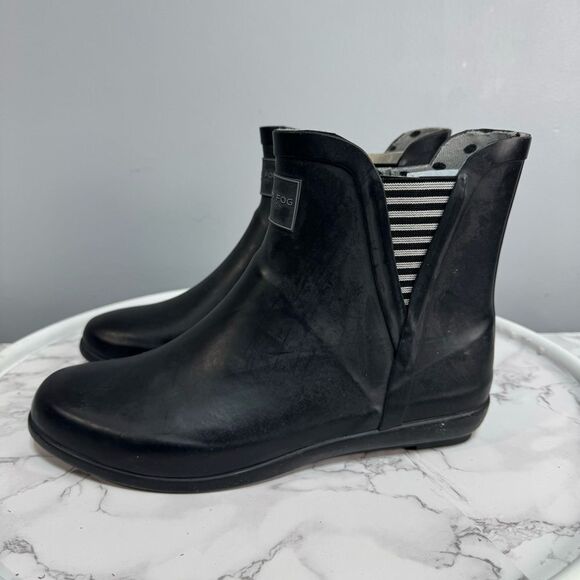 London Fog Women’s Rain Boots size 9 Waterproof #P-1 - Picture 4 of 8